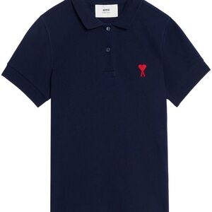 New AMI PARIS
embroidered-logo short-sleeved polo top